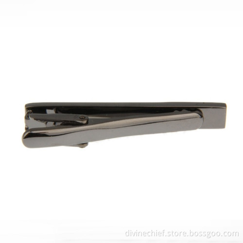 Make Custom Black Plated Tie Clip/Tie Bar/Tie Pin Manufacturers